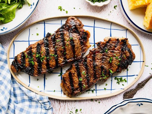Delicious Plated Steak