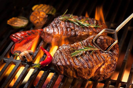 Steak on a Grill